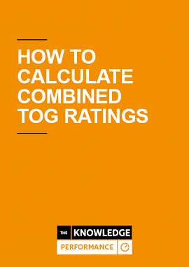 Calculating Combined Tog Ratings